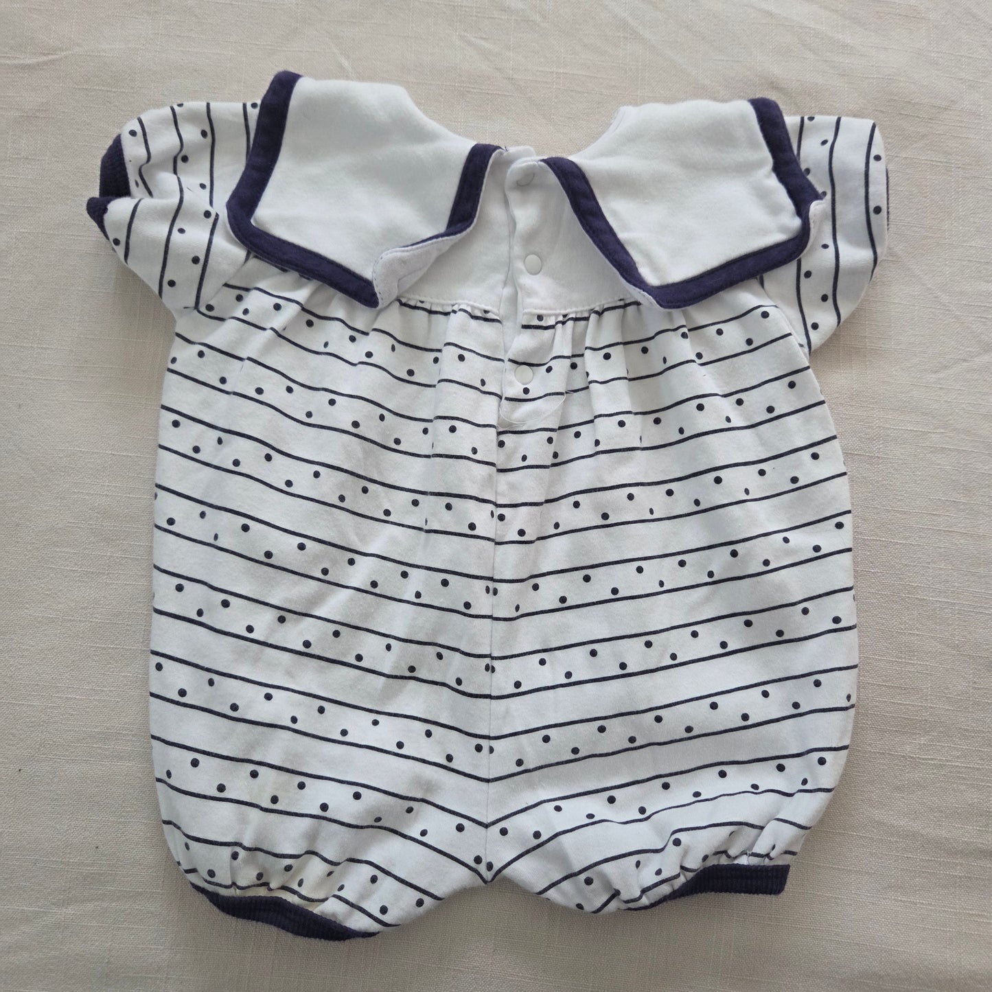 90s Vintage Sailboat Bears Bubble 3-6 months