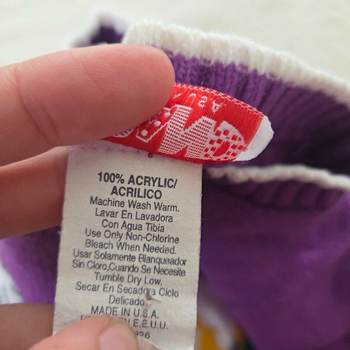90s Vintage Cats & Yarn Knit Sweater kids 6
