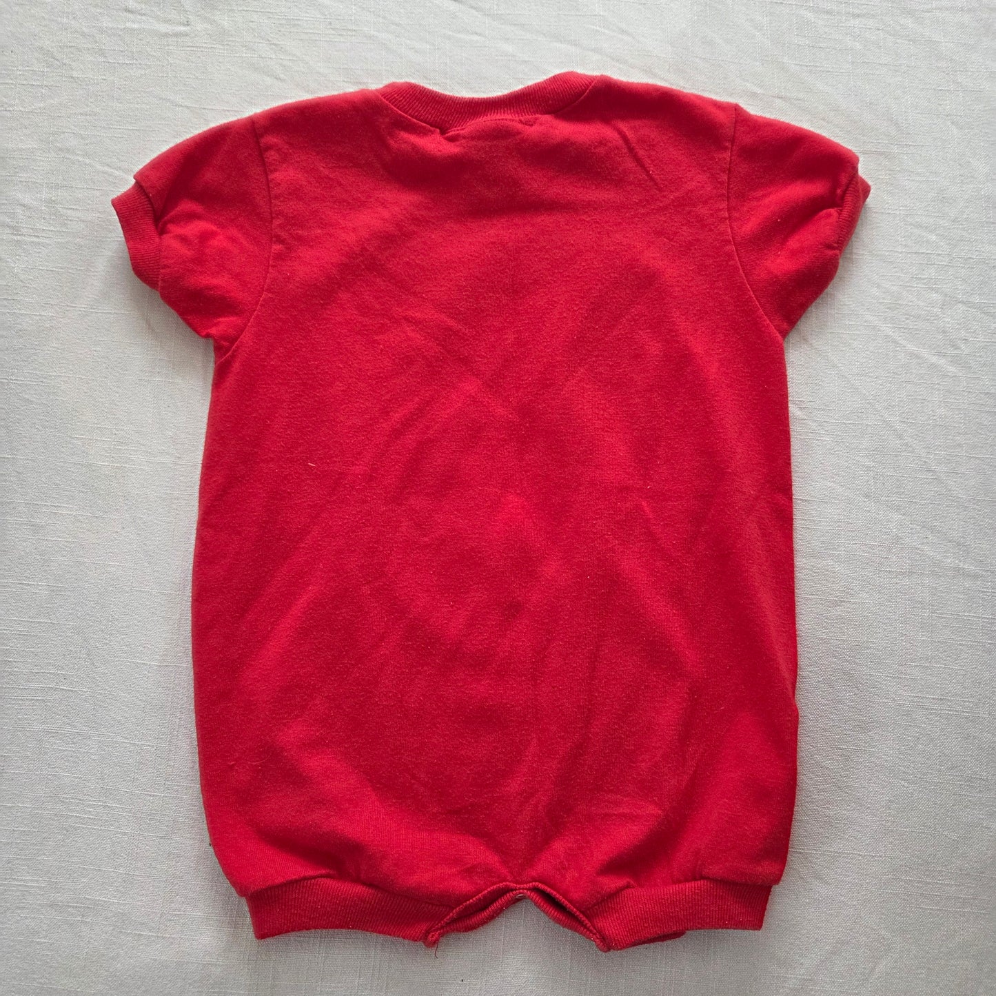 90s Vintage Snoopy Baseball Romper 18 months