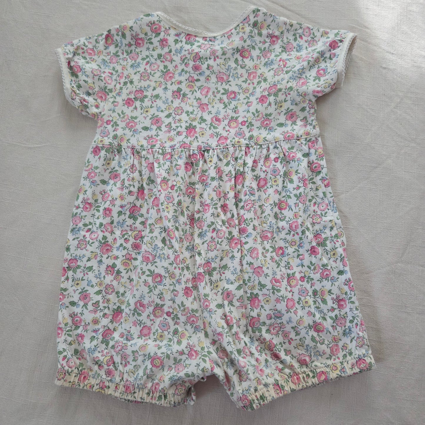 90s Vintage Gap Floral Bubble Romper 12-18 months