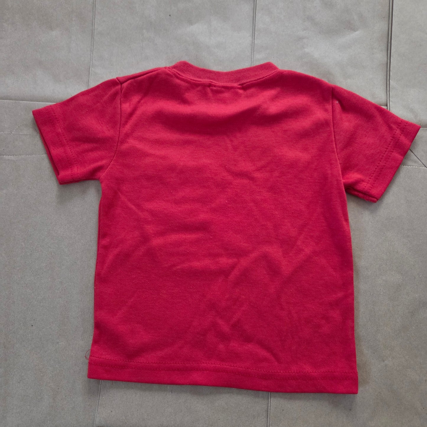 90s Vintage Red Pocket Tee 2t