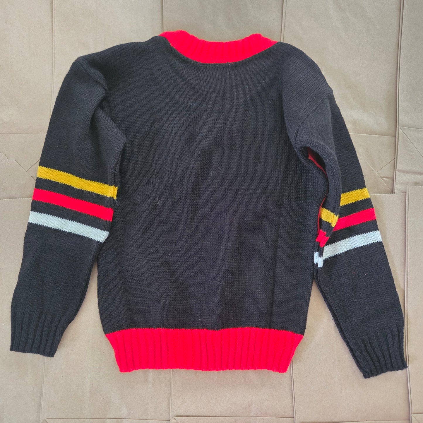 80s Vintage Sporty Knit Sweater 5t/6