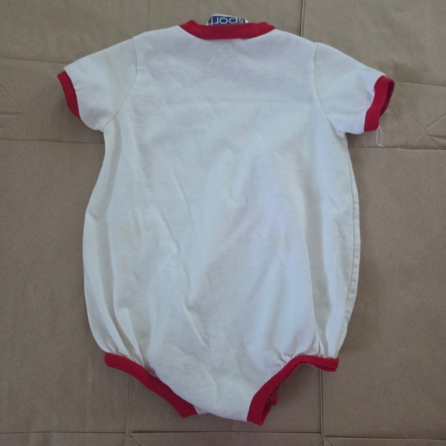 90s Vintage Anchor Sailor Romper 9-12 months
