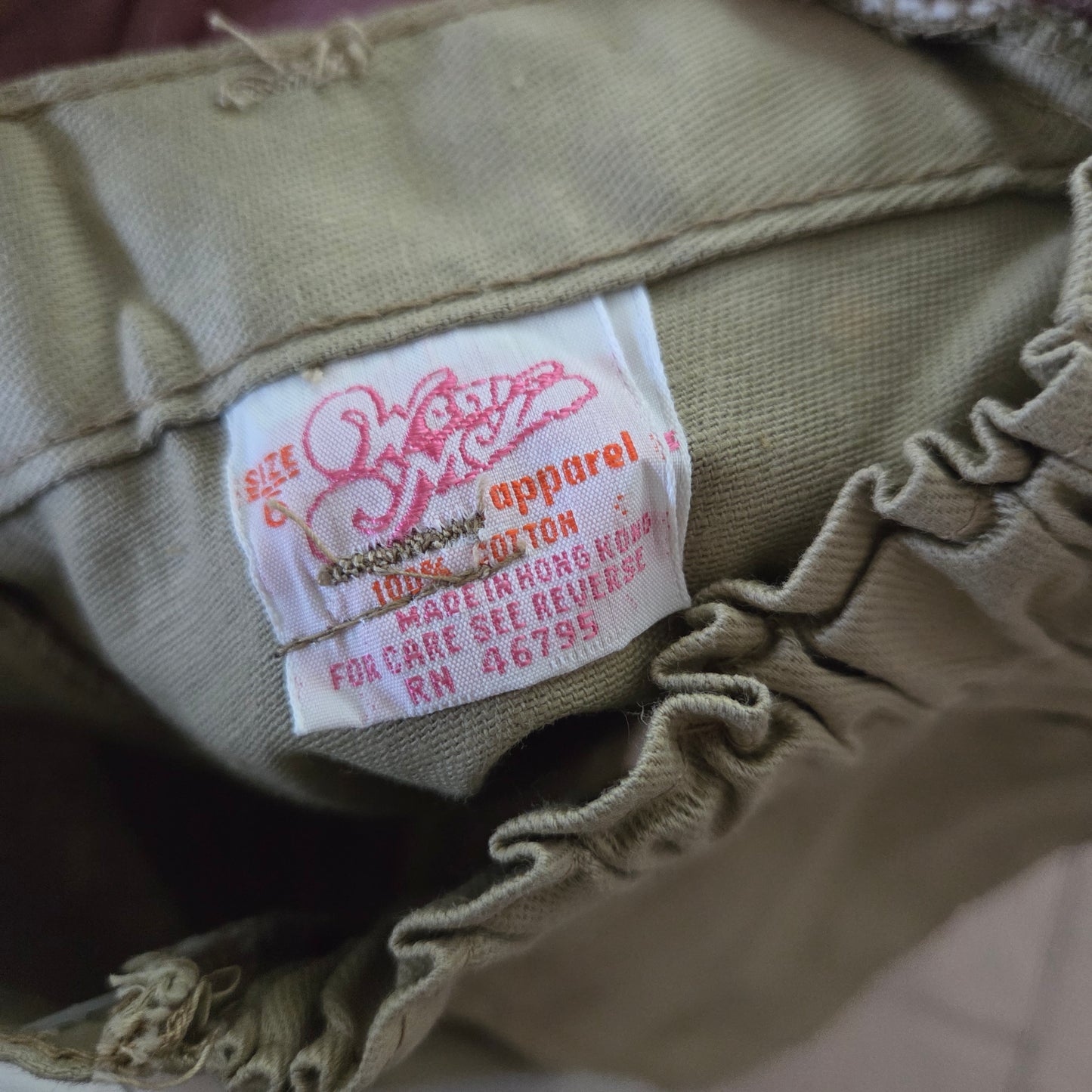 80s Vintage Deadstock Tan Shorts 4t