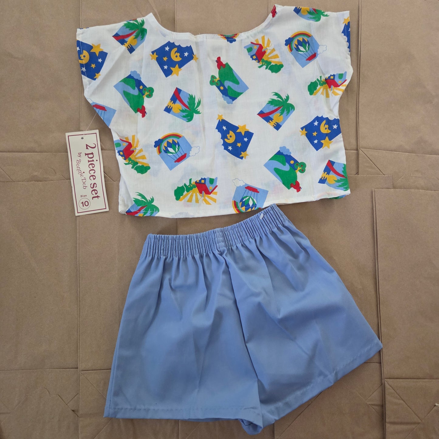 80s Vintage Deadstock Outfit kids 7/8
