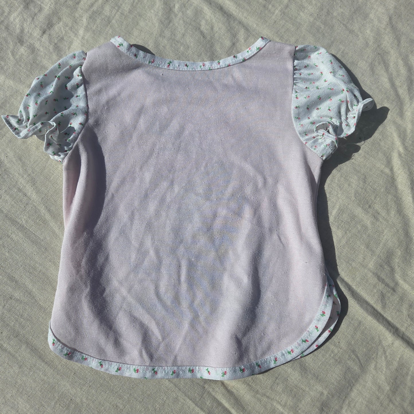 80s Vintage Kermit & Miss Piggy PJ Top 3t