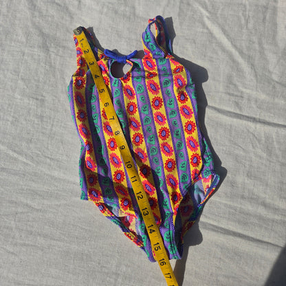 90s Vintage Gymboree Floral Swimsuit 12-18 months