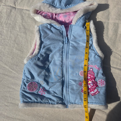 00s Care Bears Hooded Vest 4t