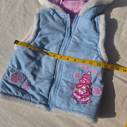 00s Care Bears Hooded Vest 4t