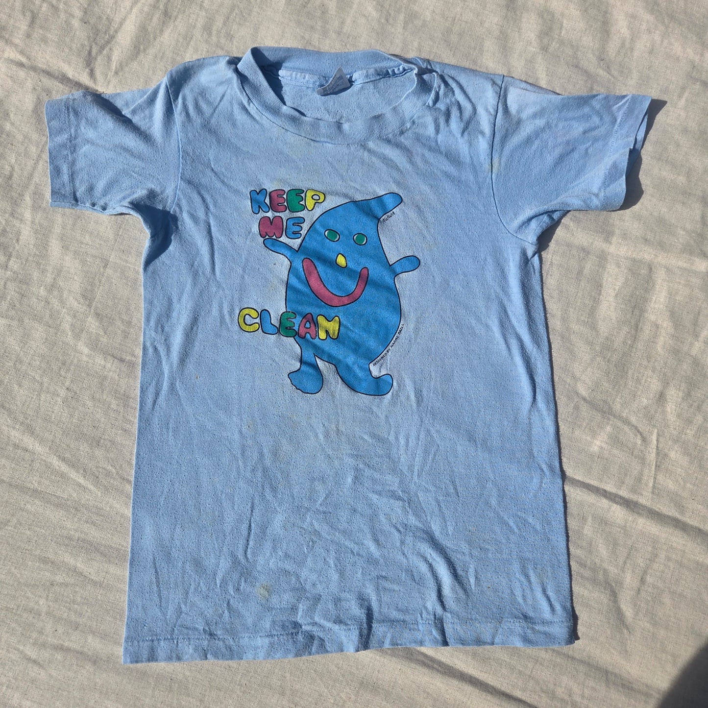 80s "Keep Me Clean" Water Tee kids 7/8