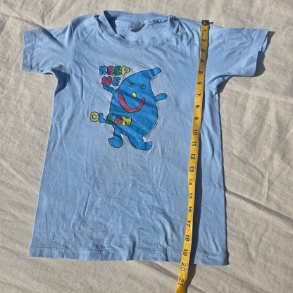 80s "Keep Me Clean" Water Tee kids 7/8