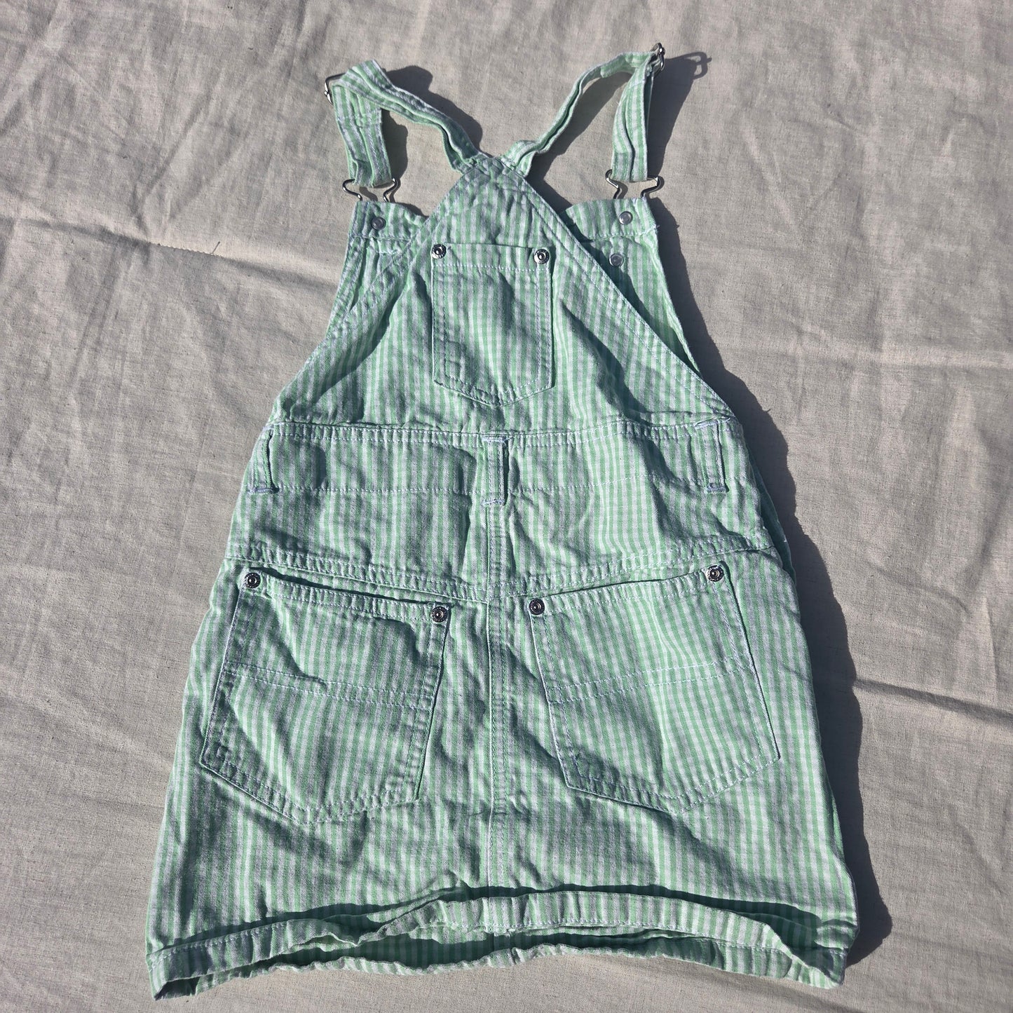 90s Green Gingham Skirtall kids 7