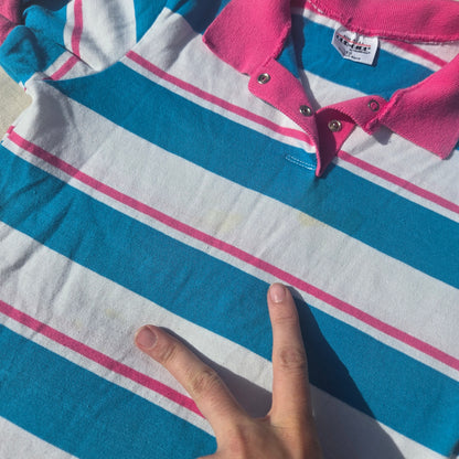 80s Healthtex Striped Shirt kids 7/8