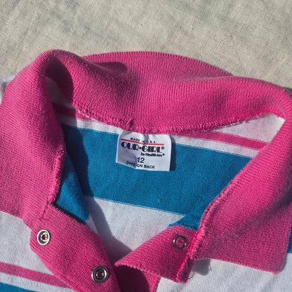 80s Healthtex Striped Shirt kids 7/8