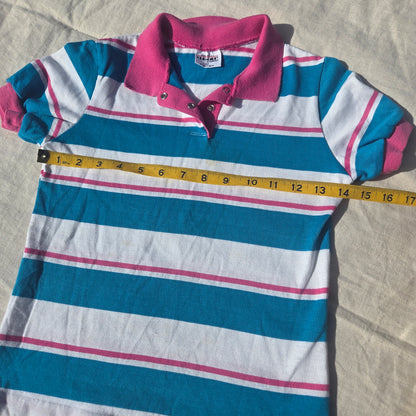 80s Healthtex Striped Shirt kids 7/8