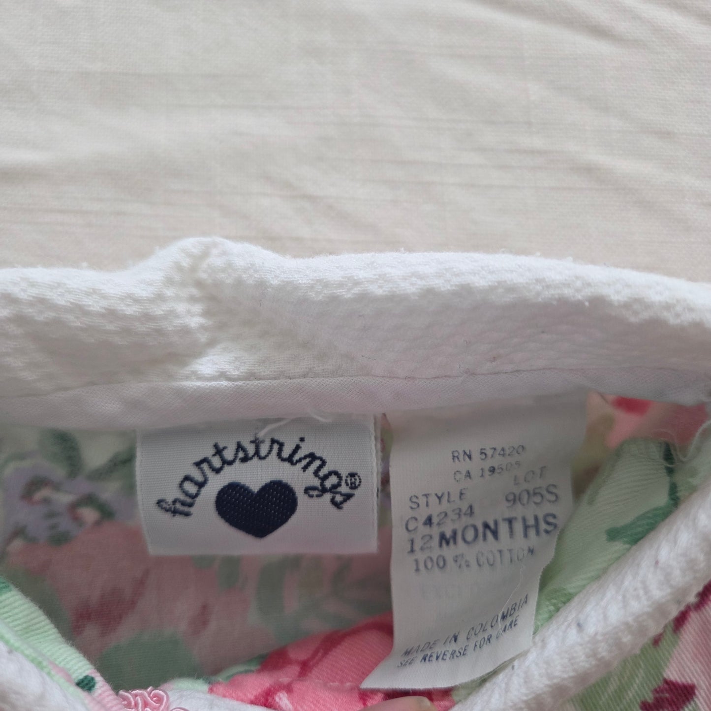 90s Vintage Hartstrings Floral Pantsuit 12 months