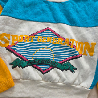 80s Vintage Sport Generation Long Sleeve 4t/5t