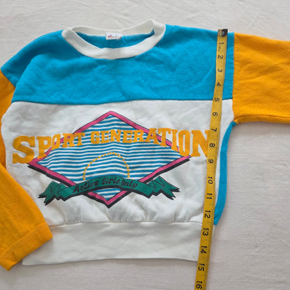 80s Vintage Sport Generation Long Sleeve 4t/5t