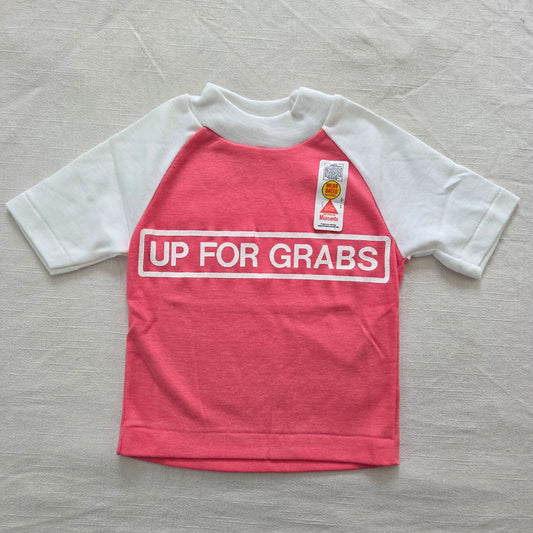80s Deadstock "Up For Grabs" Tee 12 months