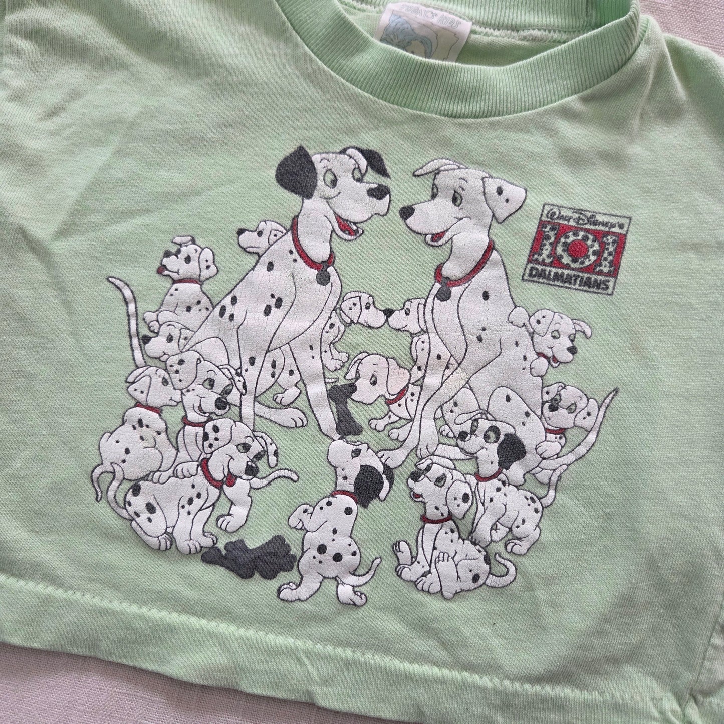 90s Vintage 101 Dalmations Boxy Top 12 months