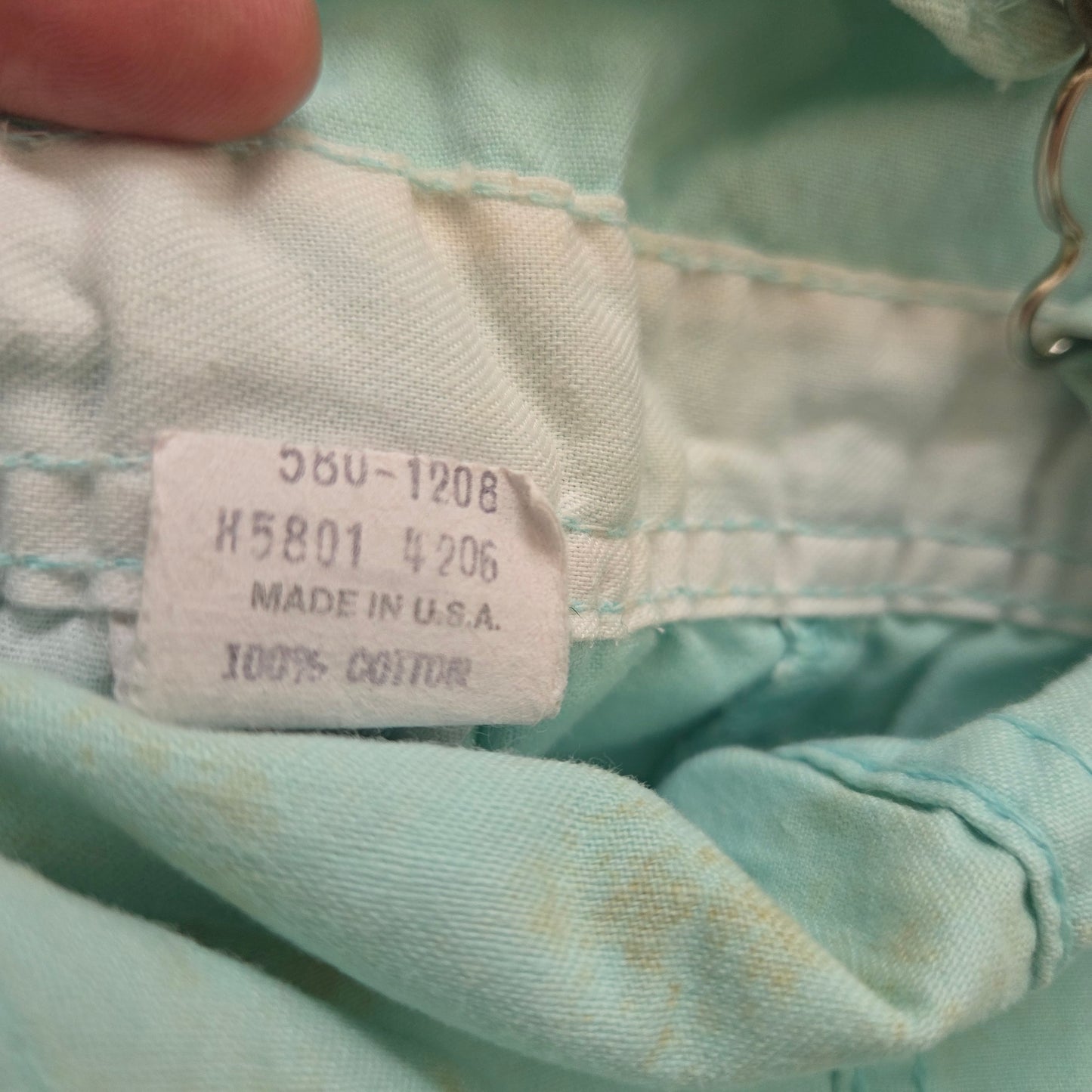 80s Vintage Oshkosh Light Blue Shortalls 12 months