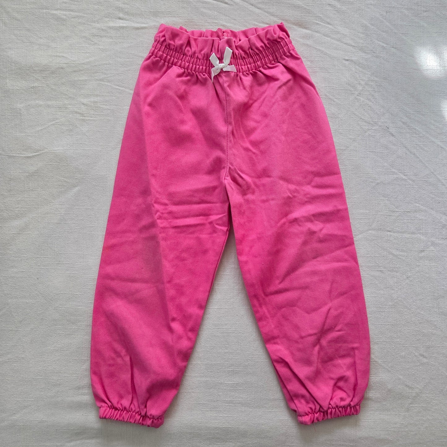 80s/90s Vintage Pink Jogger Pants 3t