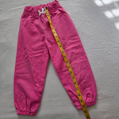 80s/90s Vintage Pink Jogger Pants 3t