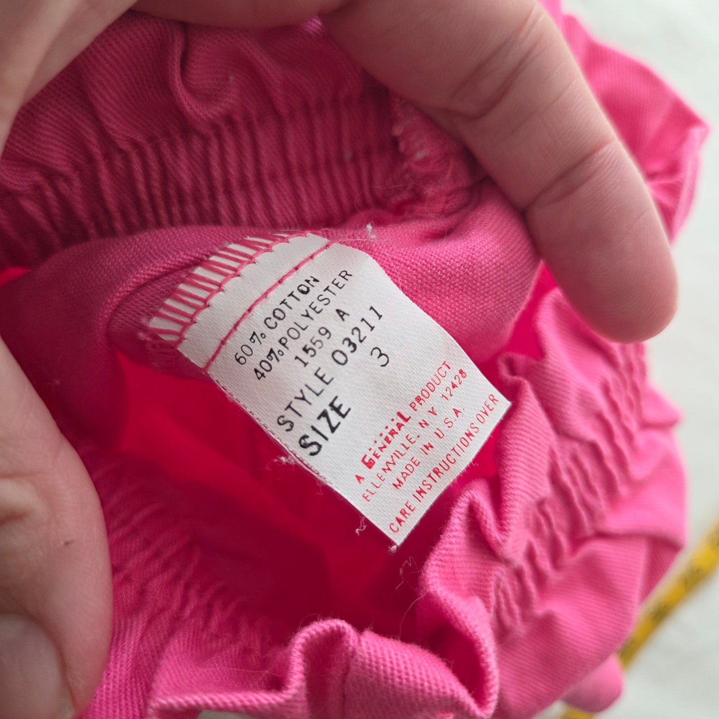 80s/90s Vintage Pink Jogger Pants 3t