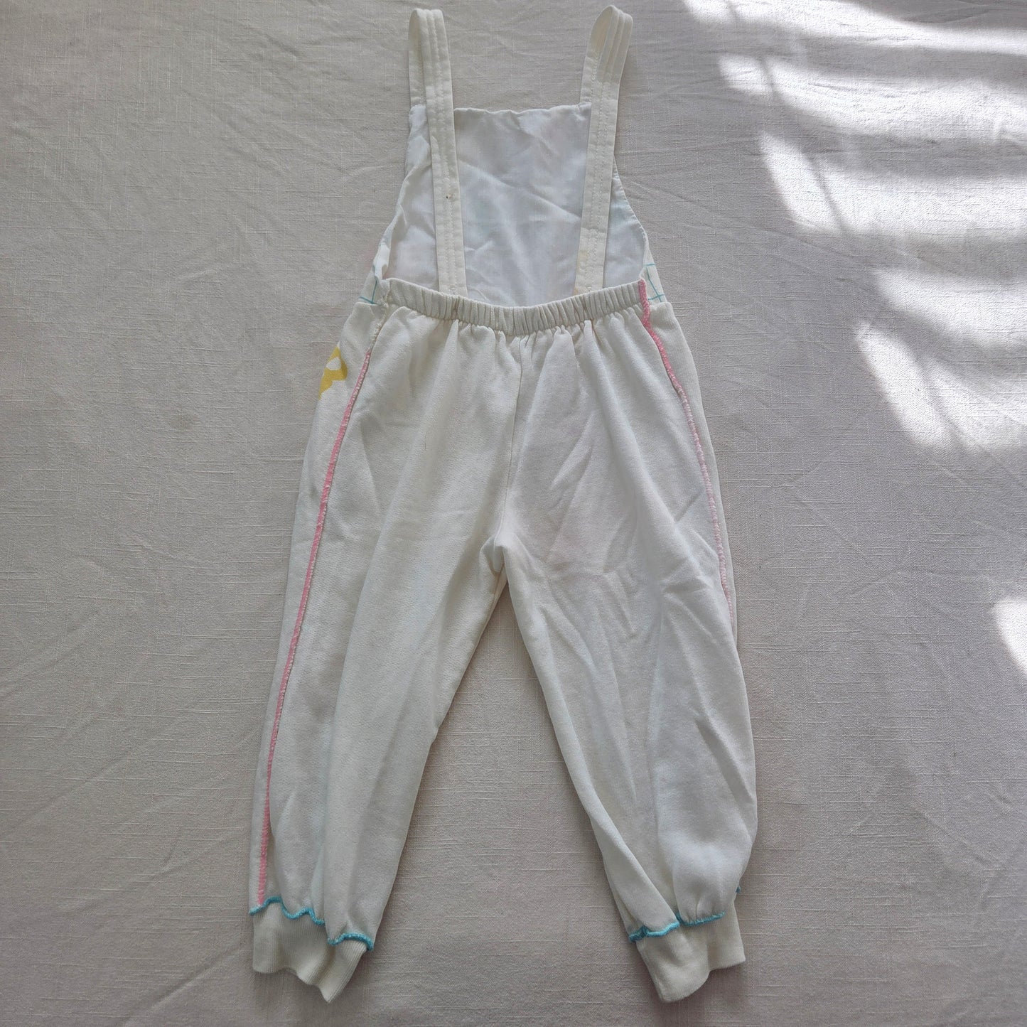 80s/90s Vintage Letters Jogger Overalls 4t
