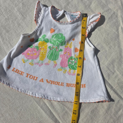 80s Vintage Veggies Tank Top 12 months