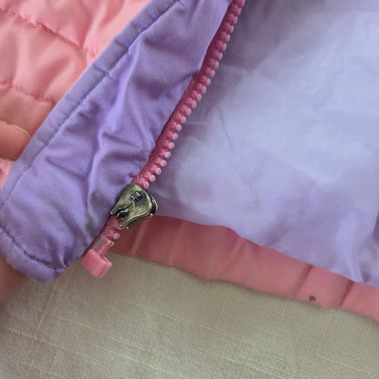 90s Vintage Pink Heart Coat 2t/3t *flaw
