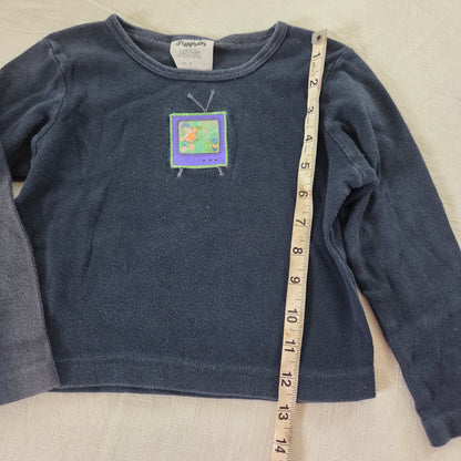 90s Vintage TV Girly Cotton Long Sleeve 3t