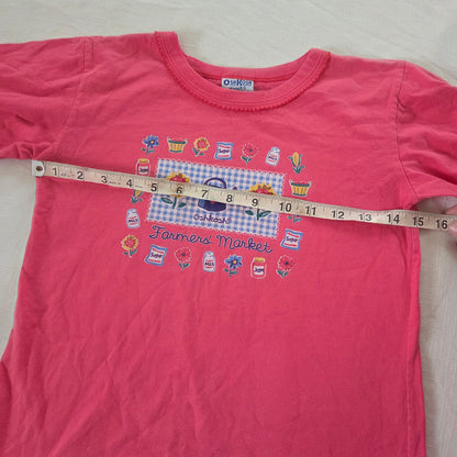 90s Vintage Oshkosh Gardening Long Sleeve kids 6