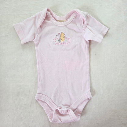 Y2k Vintage Classic Pooh Romper 3-6 months