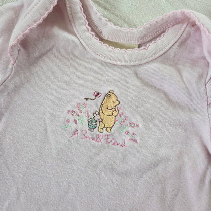 Y2k Vintage Classic Pooh Romper 3-6 months