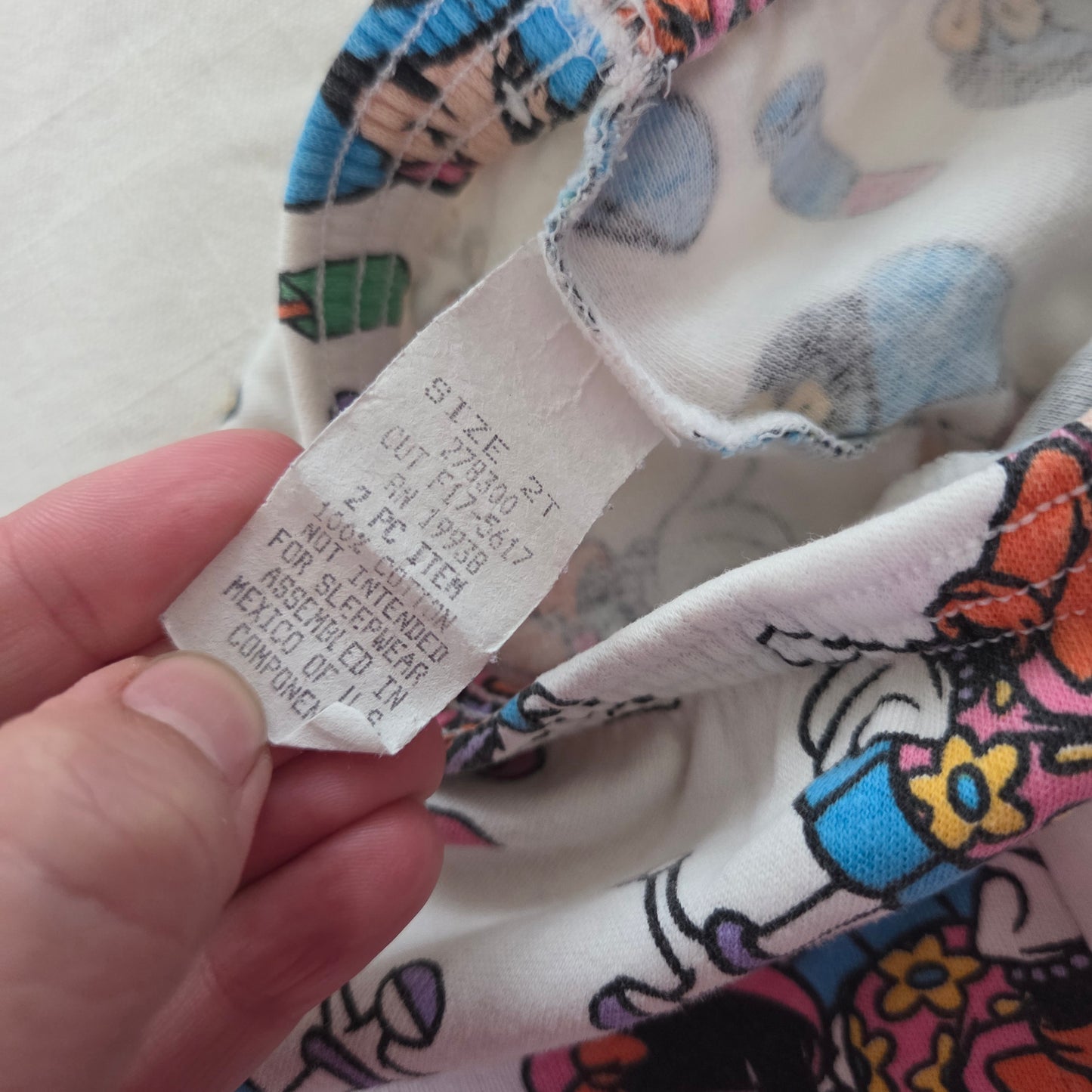 90s Vintage Minnie Mouse Pants 12 months *flaw