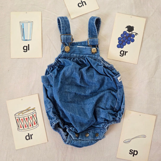 90s Vintage Guess Denim Bubble 6 months