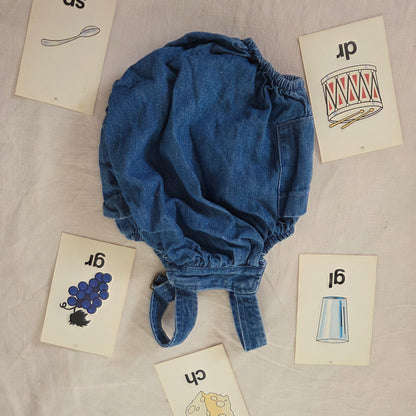 90s Vintage Guess Denim Bubble 6 months