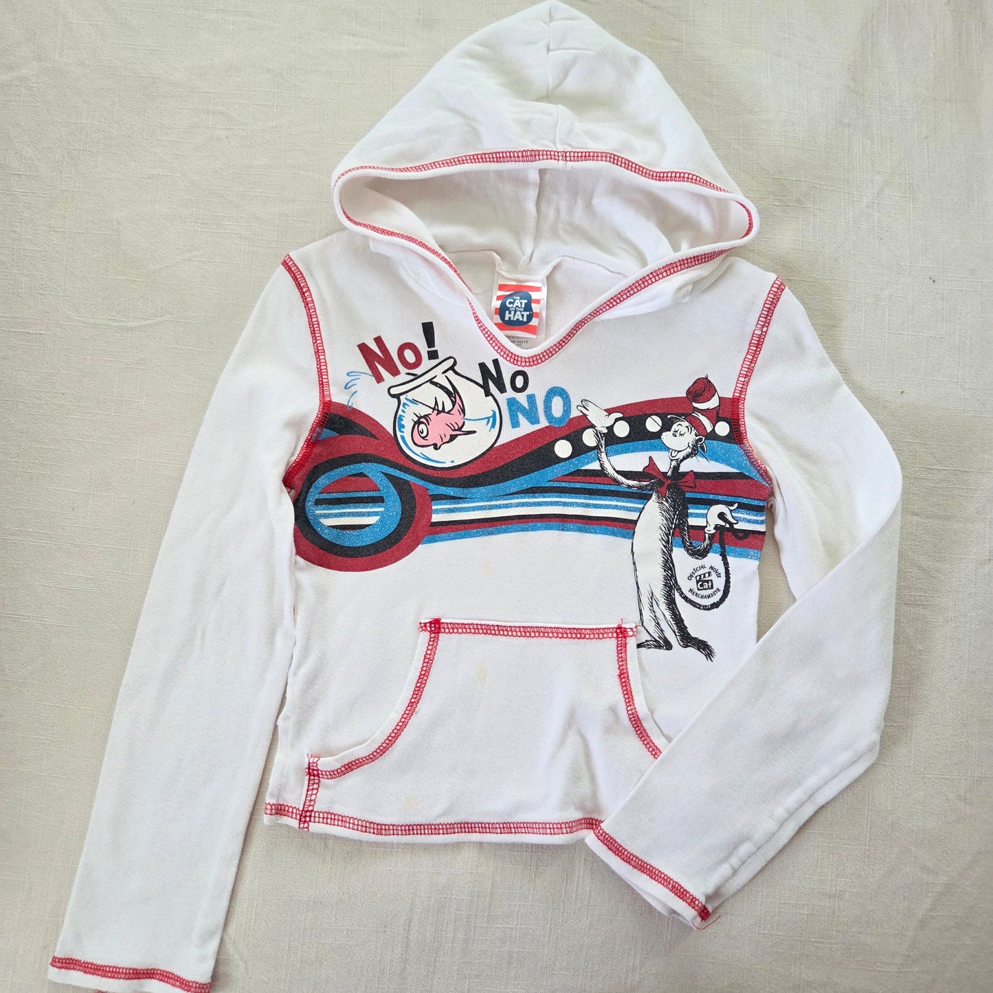 Y2K Vintage Cat In The Hat Long Sleeve 4t