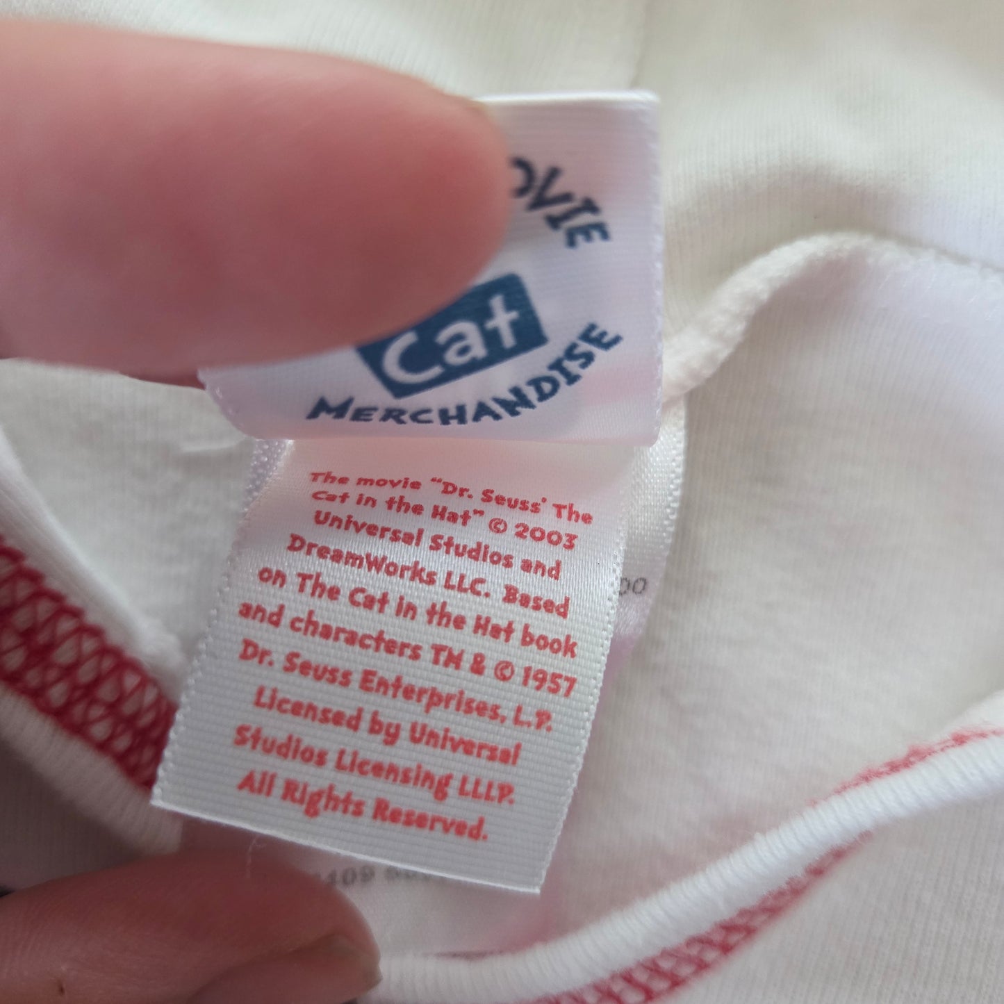 Y2K Vintage Cat In The Hat Long Sleeve 4t
