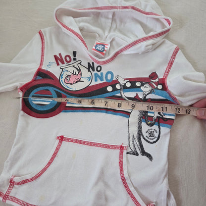 Y2K Vintage Cat In The Hat Long Sleeve 4t