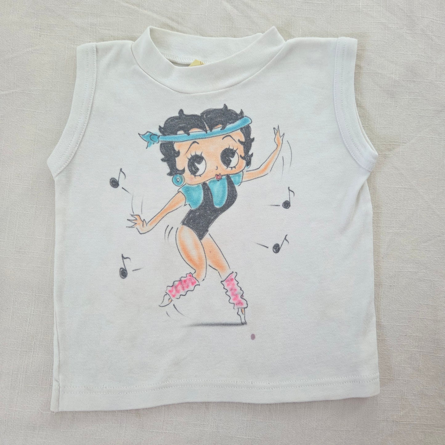 90s Vintage Betty Boop Dancing Top 3t