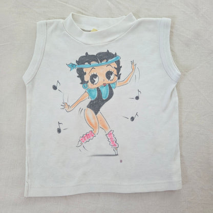 90s Vintage Betty Boop Dancing Top 3t