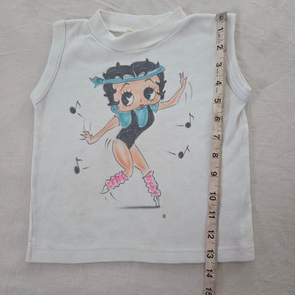 90s Vintage Betty Boop Dancing Top 3t