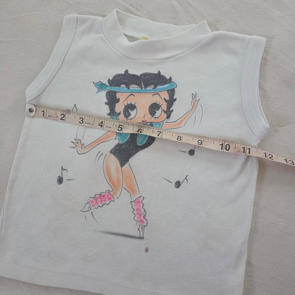 90s Vintage Betty Boop Dancing Top 3t