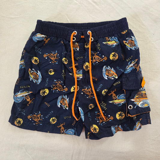 Y2k Vintage Scooby Doo Swim Trunks 3t