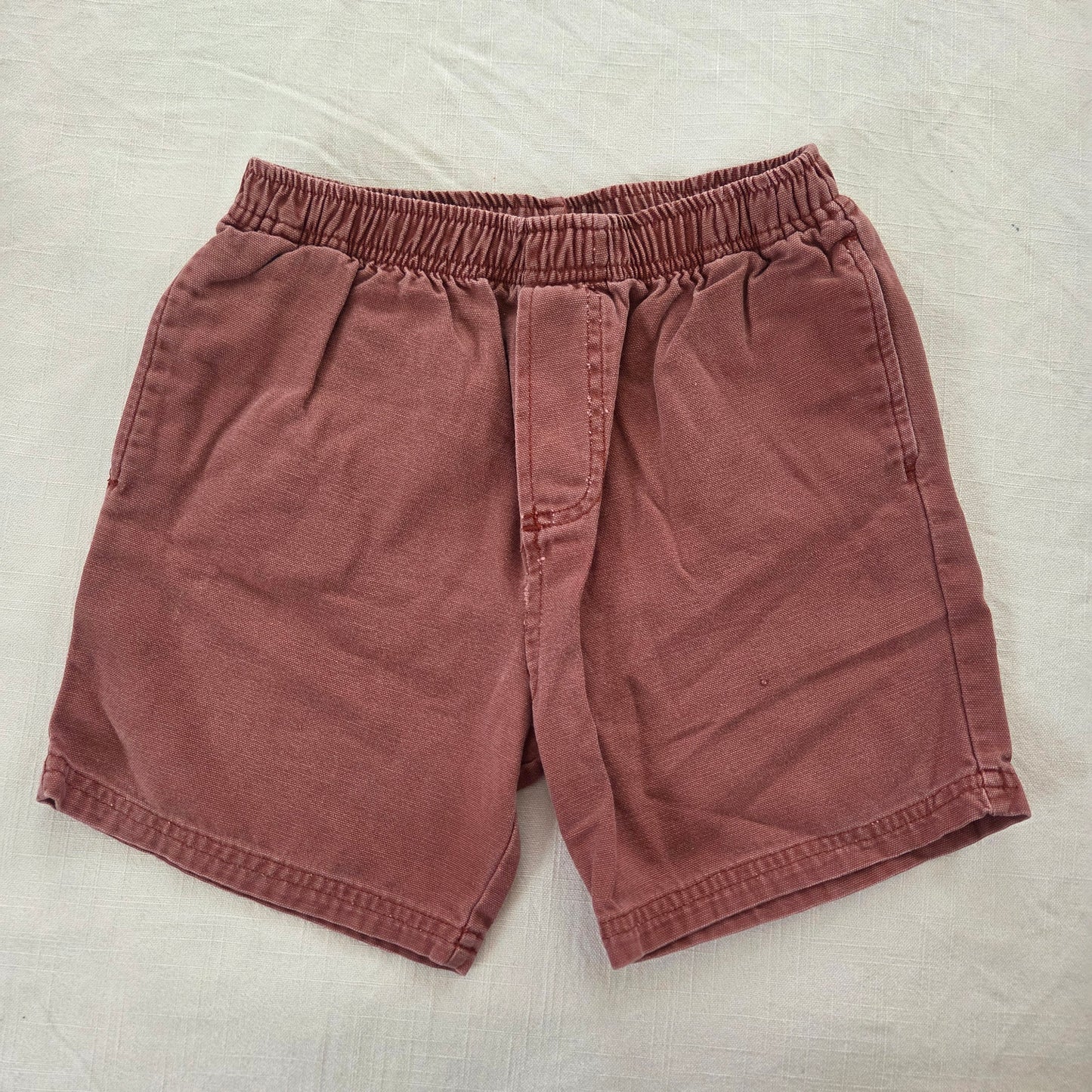 90s Vintage Bugle Boy Brown Cotton Shorts kids 7