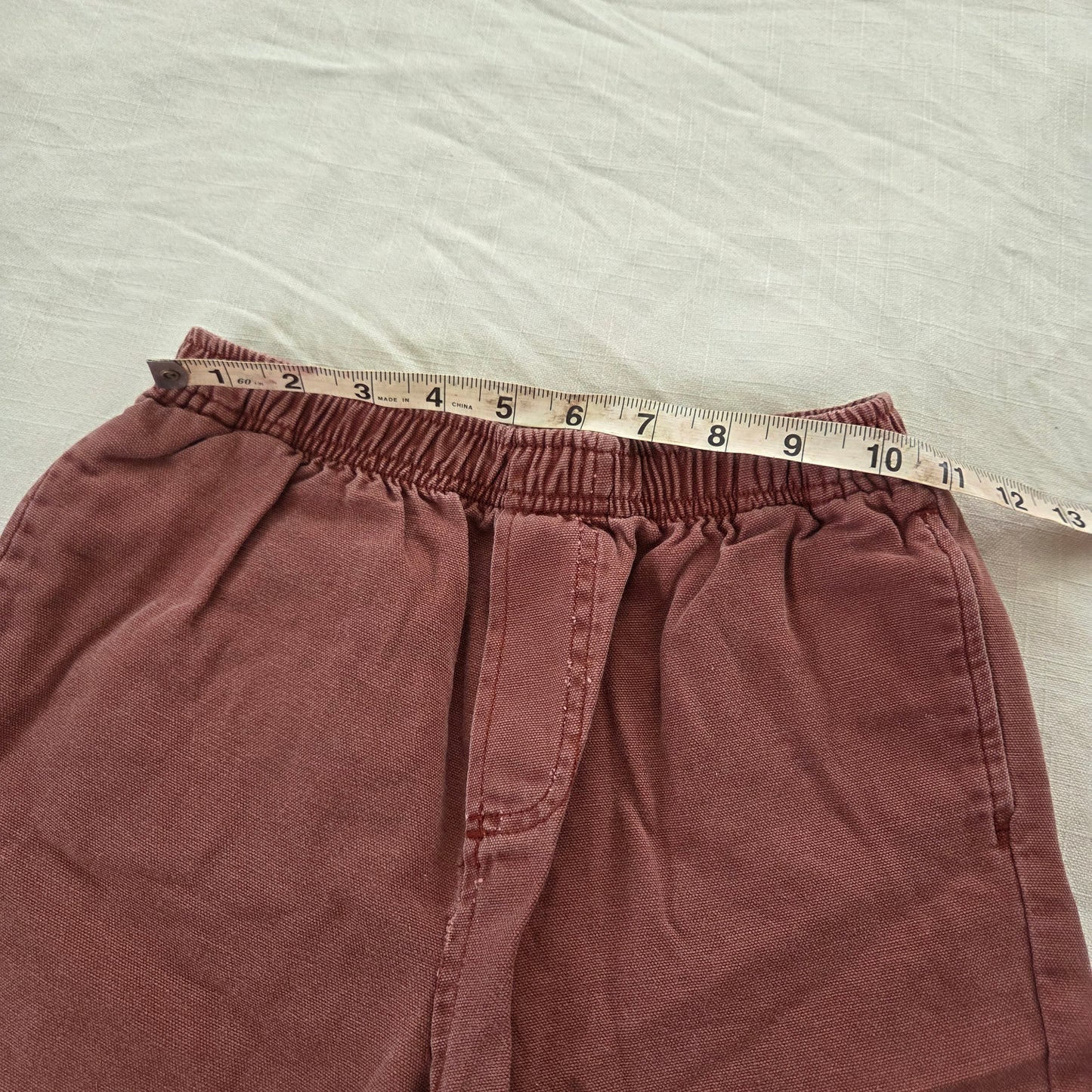 90s Vintage Bugle Boy Brown Cotton Shorts kids 7