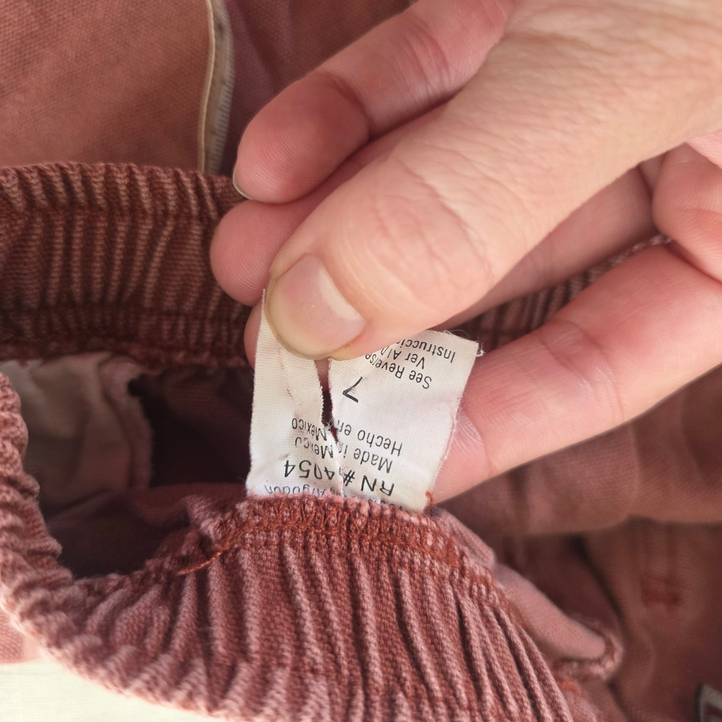 90s Vintage Bugle Boy Brown Cotton Shorts kids 7