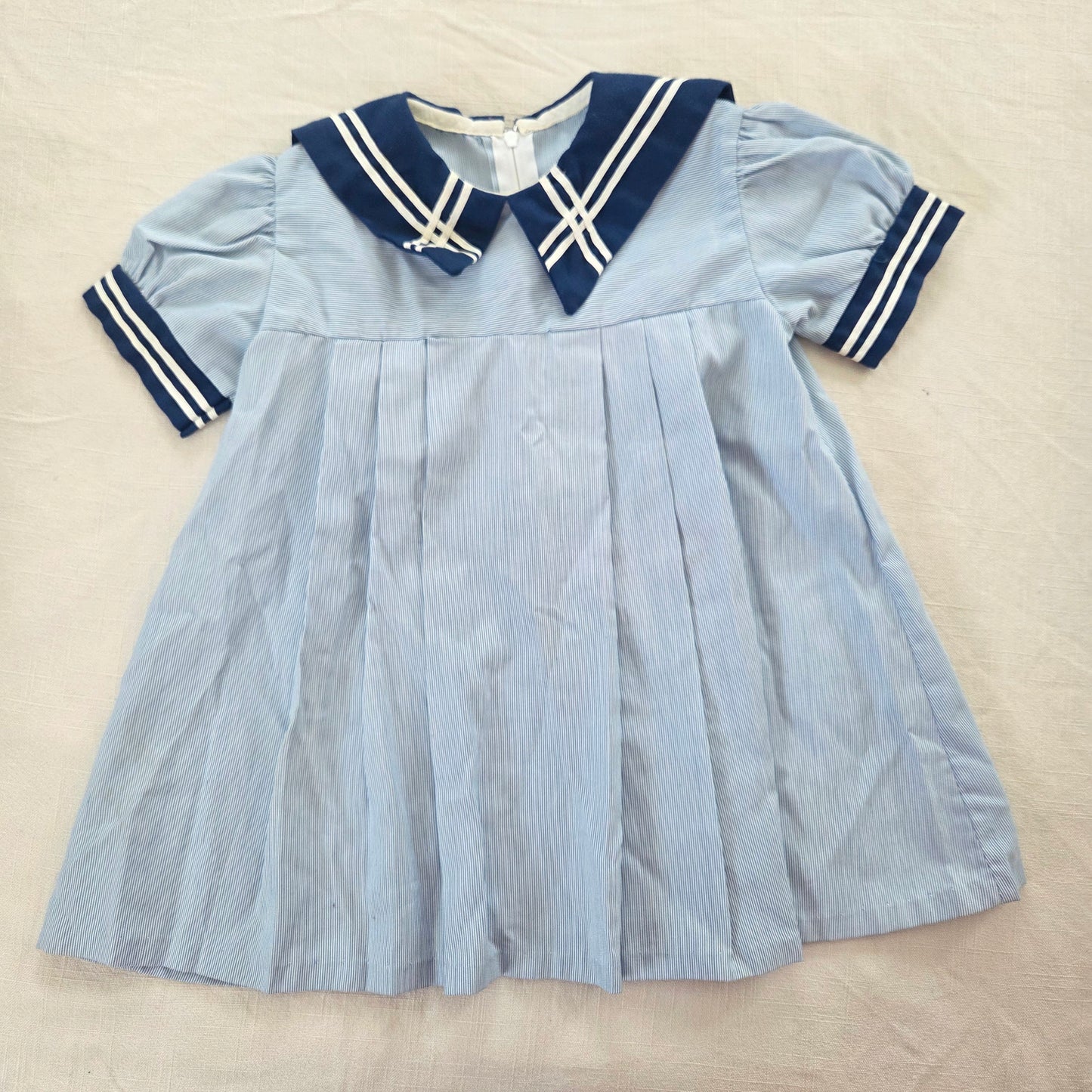 90s Vintage Sailor Dress 2t